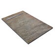 U-TILE - Receveur pierre naturelle cuivre 180 x 90 cm - grille caniveau acier excentrée - vignette