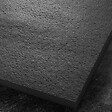 MARMOX - Receveur pierre naturelle rocher de mer U-Tile grille carrée acier excentrée - vignette