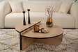 HABITAT ET JARDIN - Table basse en bois "Orion" 90 x 60 x 30 cm - Chêne à miel - vignette
