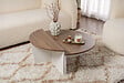 HABITAT ET JARDIN - Table basse en bois "Orion" 90 x 60 x 30 cm - Noyer - vignette