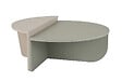 HABITAT ET JARDIN - Table basse en bois "Orion" 90 x 60 x 30 cm - Vert cendré - vignette