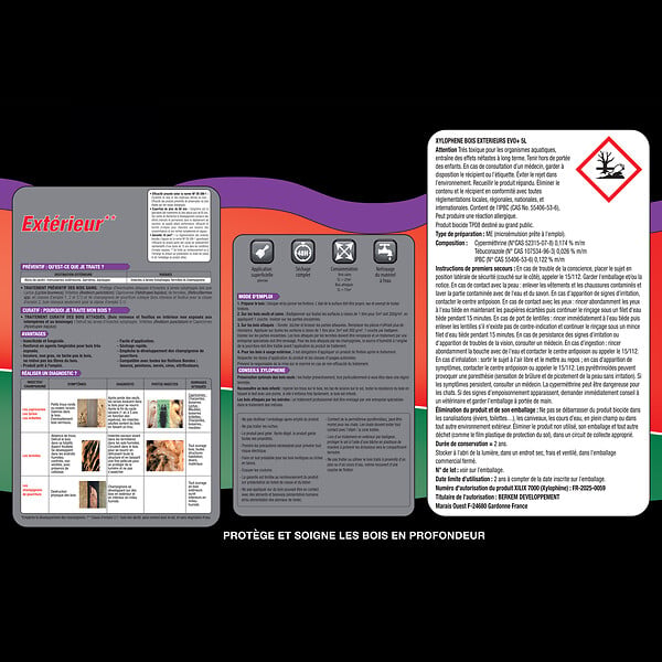 XYLOPHENE - Traitement bois extérieur EVO+ - Incolore - 5L - large