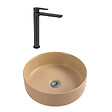 CERAMIA - PixL 36 x 12,5 cm vasque à poser + Swiss Aqua Technologies Mood mitigeur lavabo XL + Ceramia PixL bonde (CEPX36MOMSAT285C) - vignette