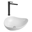 CERAMIA - PixL 51x38x19 cm vasque à poser + Swiss Aqua Technologies Mood mitigeur lavabo XL + Ceramia PixL bonde (CEPX505WMSAT285C) - vignette