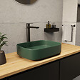 CERAMIA - PixL 50x37,5x13,5 cm vasque à poser + Swiss Aqua Technologies Mood mitigeur lavabo XL + Ceramia PixL bonde (CEPX49GEMSAT285C) - vignette