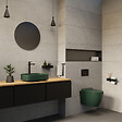 CERAMIA - PixL 50x37,5x13,5 cm vasque à poser + Swiss Aqua Technologies Mood mitigeur lavabo XL + Ceramia PixL bonde (CEPX49GEMSAT285C) - vignette