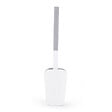 SWISS AQUA TECHNOLOGIES - Brosse WC légère adhésive, murale ou à poser, sans perçage, plastique, blanc mat (SATDSTETKA3M) - vignette