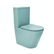 SWISS AQUA TECHNOLOGIES - Infinitio WC à poser complet en céramique avec abattant SoftClose, vert mat (SATINF031VPSNLGEM) - vignette