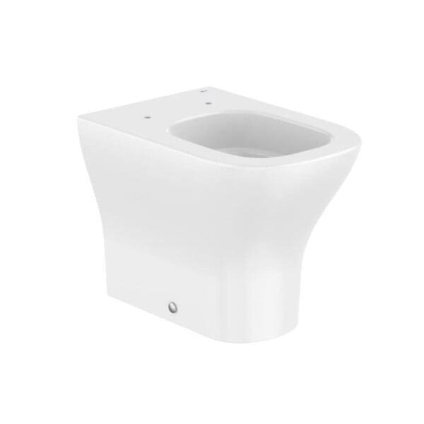 ROCA - Optica cuvette WC à poser en céramique, rinçage Vortex, vendu sans abattant, blanc (A347V15000) - large