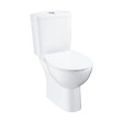 GROHE - Bau Ceramic ensemble WC à poser complet sans bride avec abattant ultra-fin SoftClose, blanc (39904000) - vignette