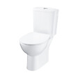 GROHE - Bau Ceramic ensemble WC à poser complet sans bride avec abattant ultra-fin SoftClose, blanc (39904000) - vignette