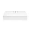 VITRA - Vitra  Lavabo SAT Cube Way 75x42 cm ouverture pour un robinet au milieu SATCW7542 - vignette