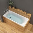 SWISS AQUA TECHNOLOGIES - Project 170x70x45 cm baignoire rectangulaire 204 L en acrylique coulé, sans pieds, sans vidage, sans siphon, blanc (SATVAPRO170) - vignette