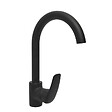 IDEAL STANDARD - Strada II lavabo 600x430 mm 1 trou + Siko S-Line Pro mitigeur avec bec tournant, noir (T300001SBSLPRO280C) - vignette