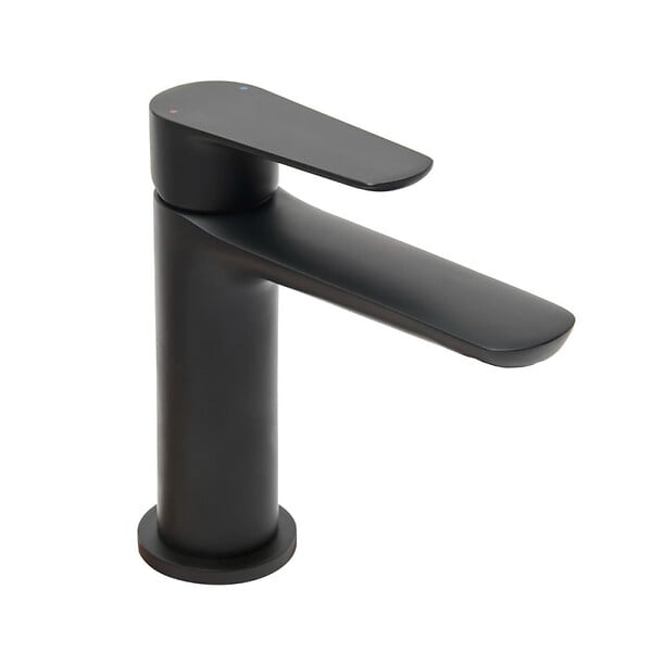 IDEAL STANDARD - Ideal Standard Strada II lavabo 600x430 mm 1 trou + Swiss Aqua Technologies Mood mitigeur lavabo sans tirette, noir mat (T300001SATBSM271C) - large