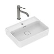 IDEAL STANDARD - Ideal Standard Strada II Lavabo 600x430 mm 1 trou + Swiss Aqua Technologies Aurum mitigeur lavabo sur pied, noir mat (T300001SAT271BGM) - vignette