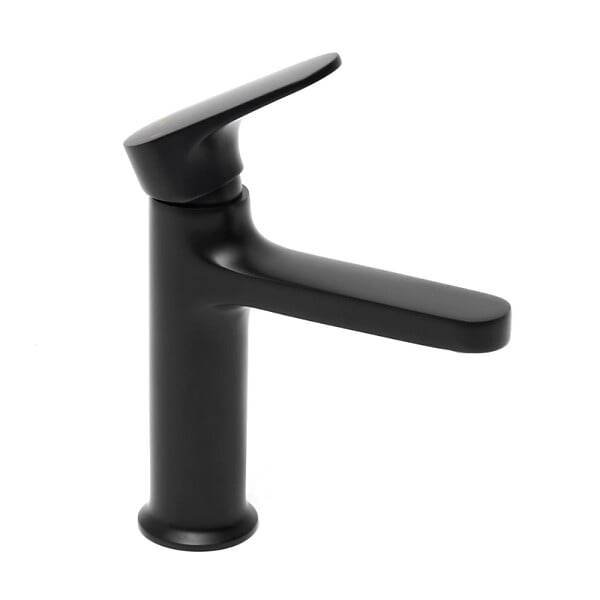 IDEAL STANDARD - Strada II lavabo 600x430 mm 1 trou + Swiss Aqua Technologies mitigeur de lavabo sans tirette, noir mat (T300001SATBSD271PC) - large