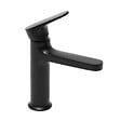 IDEAL STANDARD - Strada II lavabo 600x430 mm 1 trou + Swiss Aqua Technologies mitigeur de lavabo sans tirette, noir mat (T300001SATBSD271PC) - vignette