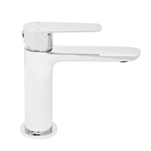 IDEAL STANDARD - Ideal Standard Strada II lavabo 600x430 mm 1 trou + Swiss Aqua Technologies Mood mitigeur lavabo sans tirette, chrome (T300001SATBSM271) - large