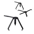 HELLERMANNTYTON - Lot de 5 SPOTCLIP III H130MM - Pour spots encastrés avec Ø 62-120 mm noir - vignette
