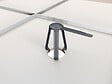 HELLERMANNTYTON - Lot de 5 SPOTCLIP III H130MM - Pour spots encastrés avec Ø 62-120 mm noir - vignette
