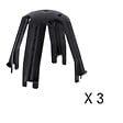 HELLERMANNTYTON - HellermannTyton Lot de 3 capots de protection pour spot encastrés SpotClip-I - vignette