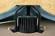 HELLERMANNTYTON - HellermannTyton SPOTCLIP KIT 150 - Cache pour spots encastrés Ø 100-270 mm noir, H157MM - vignette