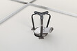 HELLERMANNTYTON - HellermannTyton SPOTCLIP KIT 150 - Cache pour spots encastrés Ø 100-270 mm noir, H157MM - vignette