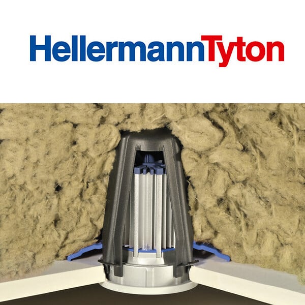 HELLERMANNTYTON - Lot de 50 capots de protection pour spot encastrés SpotClip-II-HellermannTyton - large