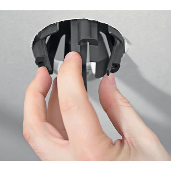 HELLERMANNTYTON - Lot de 10 SPOTCLIP III H50MM-Couvercle de downlight pour bâtiments résidentiels - large