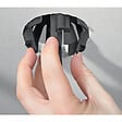 HELLERMANNTYTON - Lot de 10 SPOTCLIP III H50MM-Couvercle de downlight pour bâtiments résidentiels - vignette