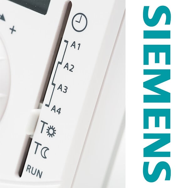 SIEMENS - SIEMENS Thermostat digital programmable journalier RDJ100 - large