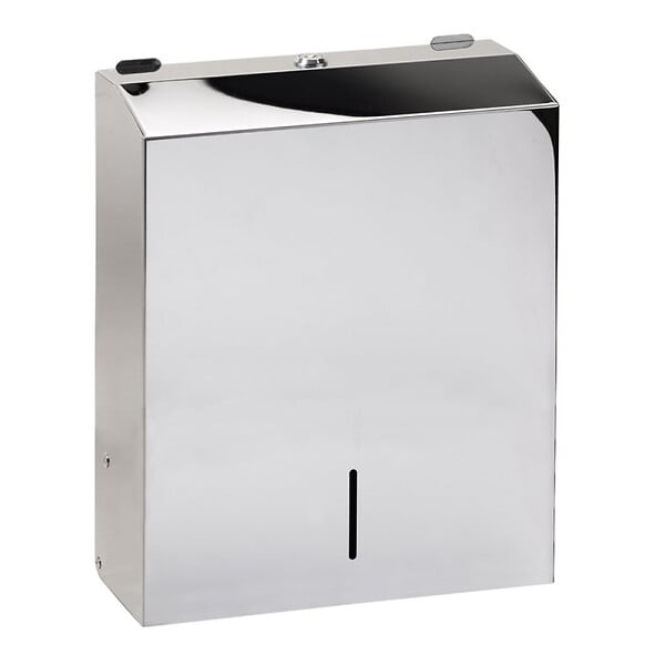 BEMETA - Distributeur de serviettes en papier en acier inoxydable (113103041) - large