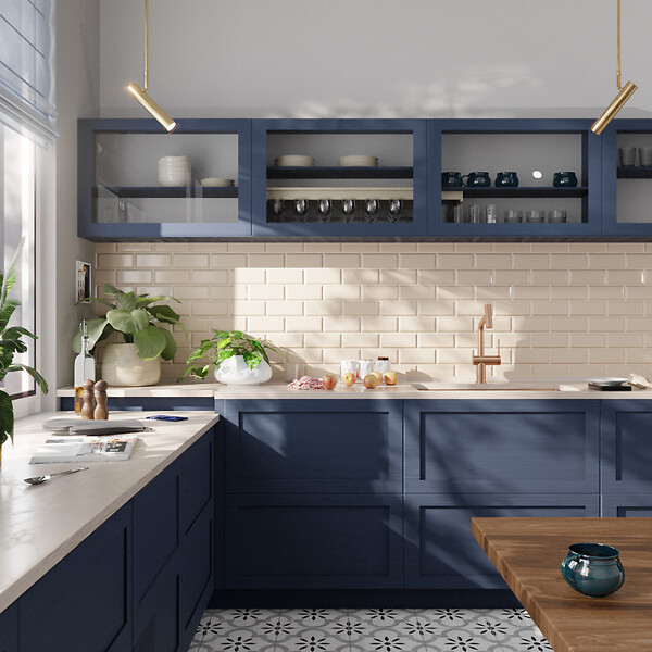 CERAMIA - Timeless 68x45x21 cm évier sous plan en inox 304 + mitigeur inox avec douchette extractible, cuivre brossé (TMLKSU-6845BCP-M1) - large