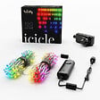 TWINKLY - TWINKLY Guirlande suspendue connectée IP44 5m 190 LEDS RGB ICICLE TWINKLY - vignette