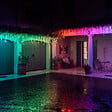 TWINKLY - TWINKLY Guirlande suspendue connectée IP44 5m 190 LEDS RGB ICICLE TWINKLY - vignette