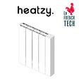 BATILEC - HEATZY Radiateur céramique connecté Wi-Fi 1000W Heatzy Glow, cœur de chauffe performant et design moderne - vignette