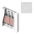 BATILEC - Radiateur céramique Heatzy connecté WiFi 1500W - Cœur de chauffe céramique - Confort thermique optimal - vignette