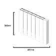BATILEC - Radiateur céramique Heatzy connecté WiFi 1500W - Cœur de chauffe céramique - Confort thermique optimal - vignette