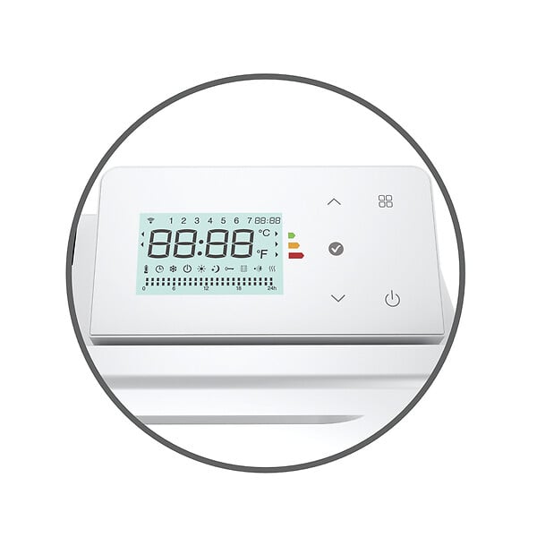 BATILEC - Radiateur céramique Batilec 2000W WiFi - Contrôle intelligent confort optimal et économie d'énergie - large