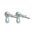 GROHE - Pack WC Bâti-support Rapid SL + WC sans bride SAT, fixations invisibles + Plaque chrome (ARENABLSAT) - vignette