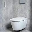 JIKA (GROUPE ROCA) - Mila WC japonais suspendu chauffant en céramique sans bride, ECO 3/4,5 L, sortie horizontale, blanc (H8215230000001) - vignette