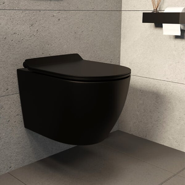 GROHE - Rapid SL pack WC bâti-support + WC suspendu sans bride Ceramia PixL avec abattant SoftClose + plaque (GRRCEPXBMT03FR-FS) - large