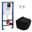 GROHE - Rapid SL pack WC bâti-support + WC suspendu sans bride Ceramia PixL avec abattant SoftClose + plaque (GRRCEPXBMT04-FR) - vignette