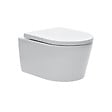 GROHE - Pack WC bâti support Solido 113cm + Cuvette SAT rimless fixations invisibles + Abattant softclose + Plaque chrome (ARENASATFS) - vignette