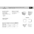 GEBERIT - Duofix Pack WC bâti-support 112 cm + WC suspendu sans bride Ceramia avec abattant SoftClose + plaque blanche (GEBCEPXWT02FR-FS) - vignette