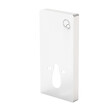 SWISS AQUA TECHNOLOGIES - Glass pack WC bâti-support avec plaque de commande + WC suspendu Ceramia sans bride avec abattant SoftClose (STGLWCEPXBMT01-FR) - vignette