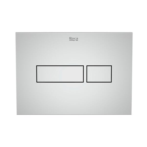 ROCA - Pack WC bâti-support + WC suspendu sans bride Ceramia PixL avec abattant SoftClose + plaque (ROCEPXWT05-FR) - large