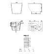 GROHE - Rapid SL pack WC bâti-support + WC suspendu Ceramia PixL + abattant SoftClose + set d'isolation + plaque (GRCEPXWT04FR-FS) - vignette