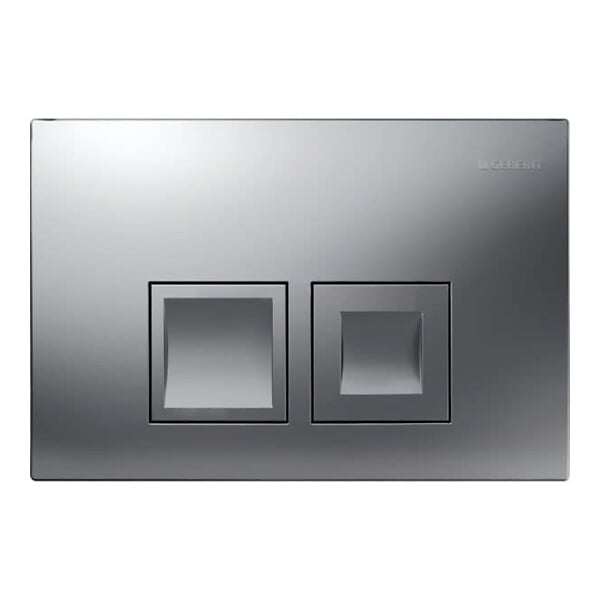 GEBERIT - Duofix pack WC bâti + WC suspendu sans bride Swiss Aqua Technologies avec abattant SoftClose + plaque (GEBSTBRWR05MAN-FR) - large